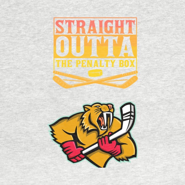 Straight outta the penalty box panther by Laakiiart